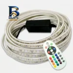 ریسه ال ای دی RGB مدل شلنگی طول 1 متر به همراه ریموت
