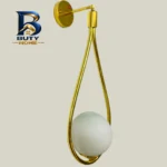 دیوارکوب نورهام مدل مولکولی سرشک با طراحی خاص