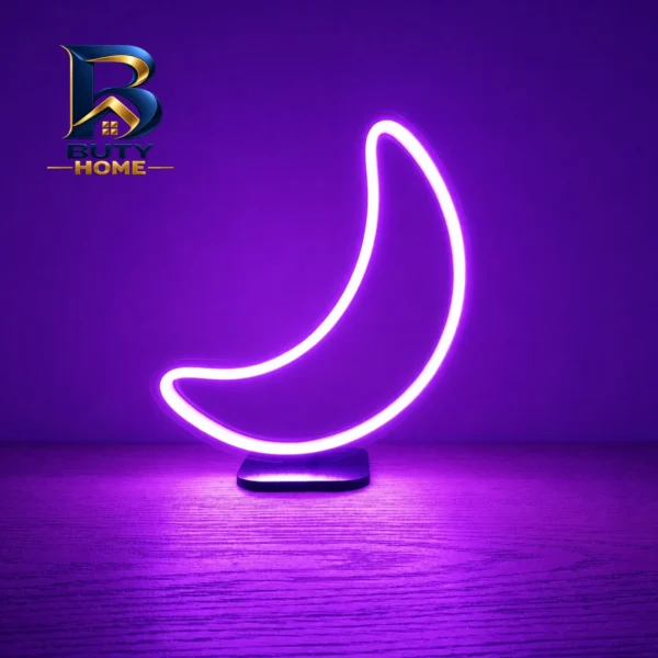 چراغ رومیزی نئونی طرح ماه کد p۲۱ اصل