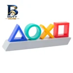 چراغ رومیزی طرح آیکون پلی استیشن 5 مدل Playstation Heritage