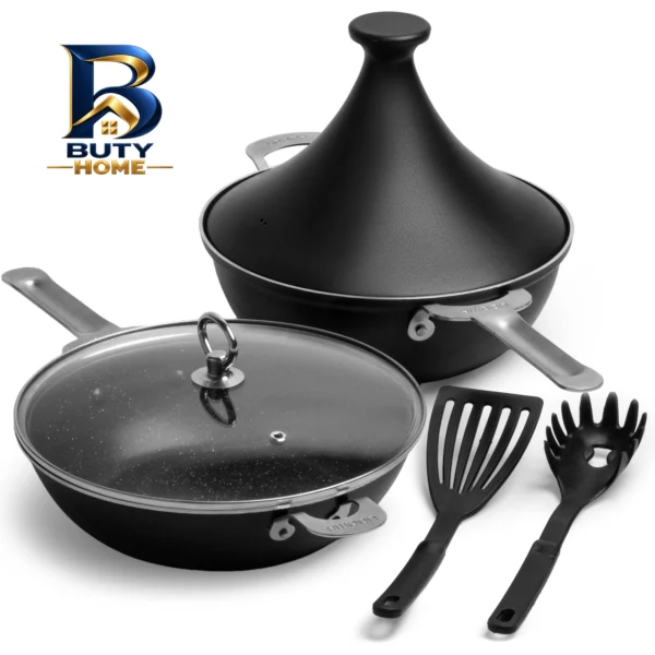 سرویس تابه گرانیتی ۶ پارچه لیدوما مدل BBWok
