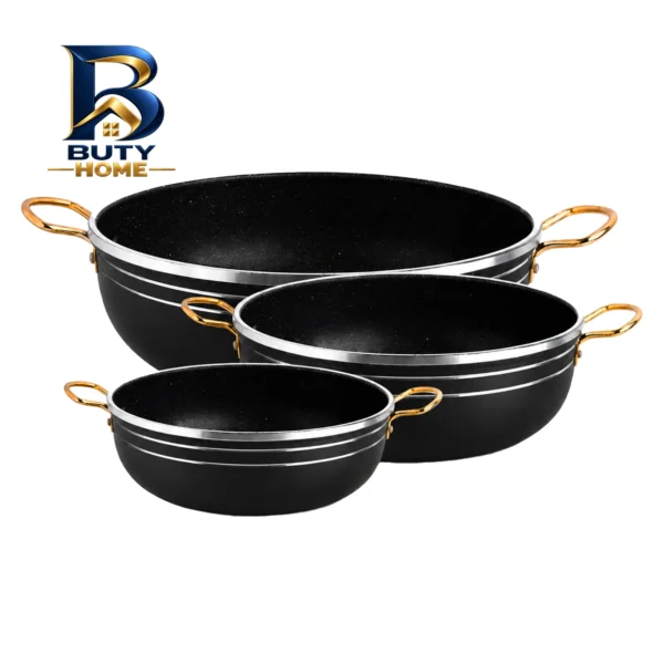 سرویس تابه گرانیتی ۳ پارچه مدل 024