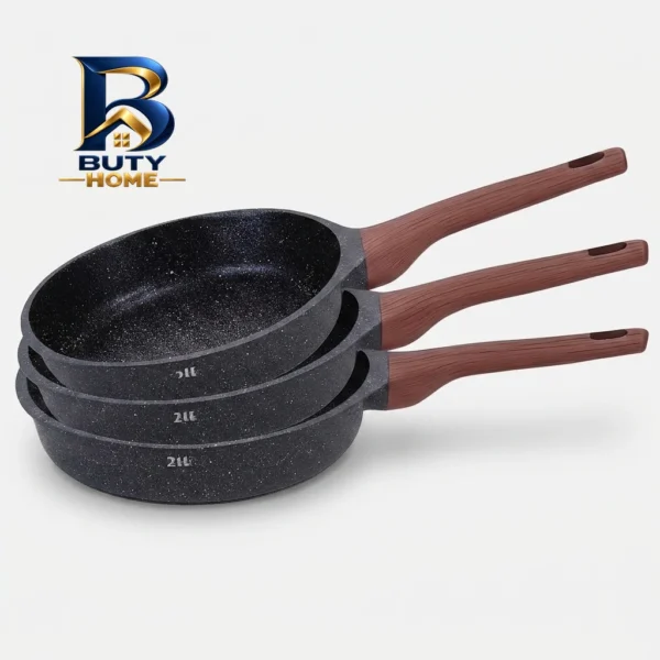 سرویس تابه گرانیت ۳ پارچه بازرگانی زیو مدل 8535
