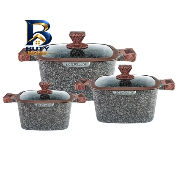 سرویس قابلمه ۶ پارچه زیو مدل Z-۸۳۵۰-۲۲ اصل