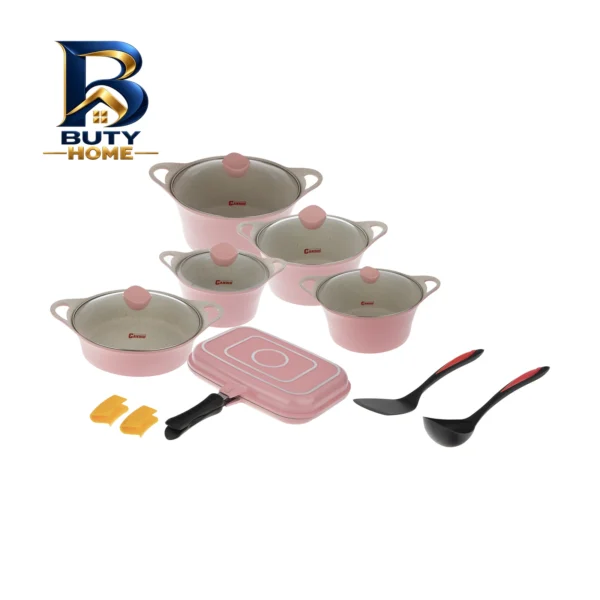 سرویس پخت و پز ۱۵ پارچه کاندید مدل کاپری