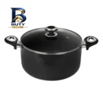قابلمه زرساب گرانیتی با در شیشه و سوپاپ بخار
