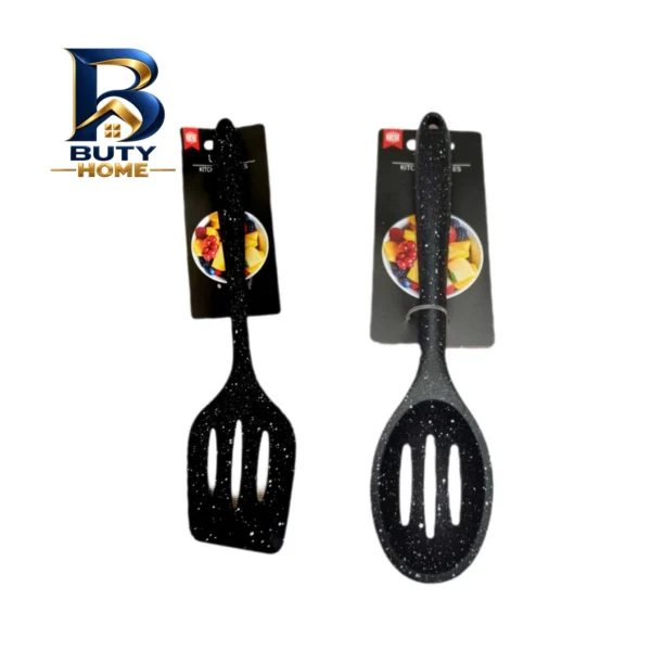 سرویس کفگیر و ملاقه ۲ پارچه مدل سیلیکونی کهکشانی کد Z_۰۶ اصل
