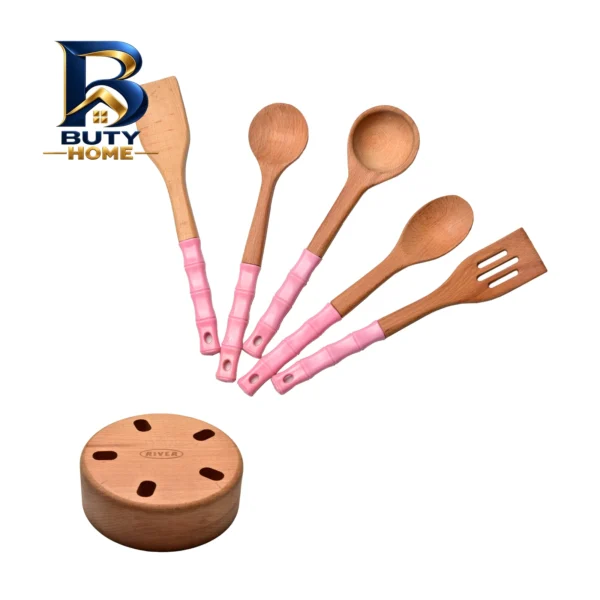 سرویس ملاقه و کفگیر 6 پارچه ریور کد 8436
