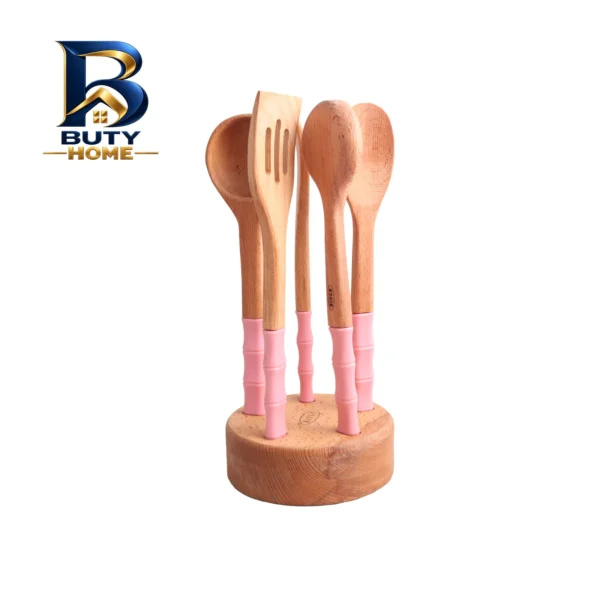 سرویس ملاقه و کفگیر 5 پارچه کد 8437