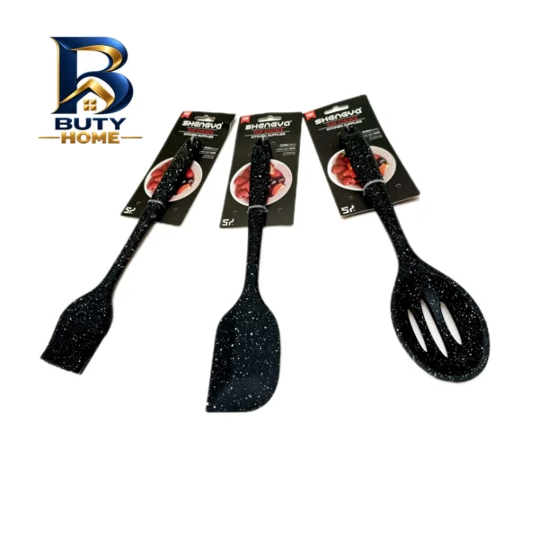 سرویس کفگیر ۳ پارچه شنگیا مدل سیلیکونی کد NEW۵۵۷۷ اصل