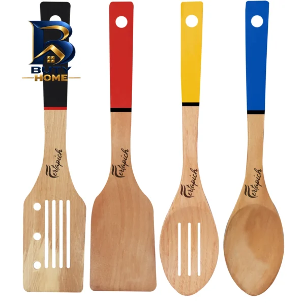 سرویس ملاقه و کفگیر ۴ پارچه فرتاپیچ کد 021