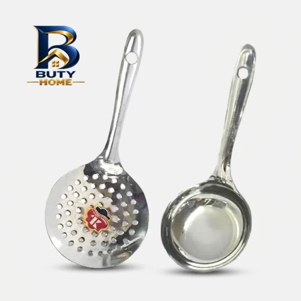 سرویس ملاقه و کفگیر ۲ پارچه مدل هندی