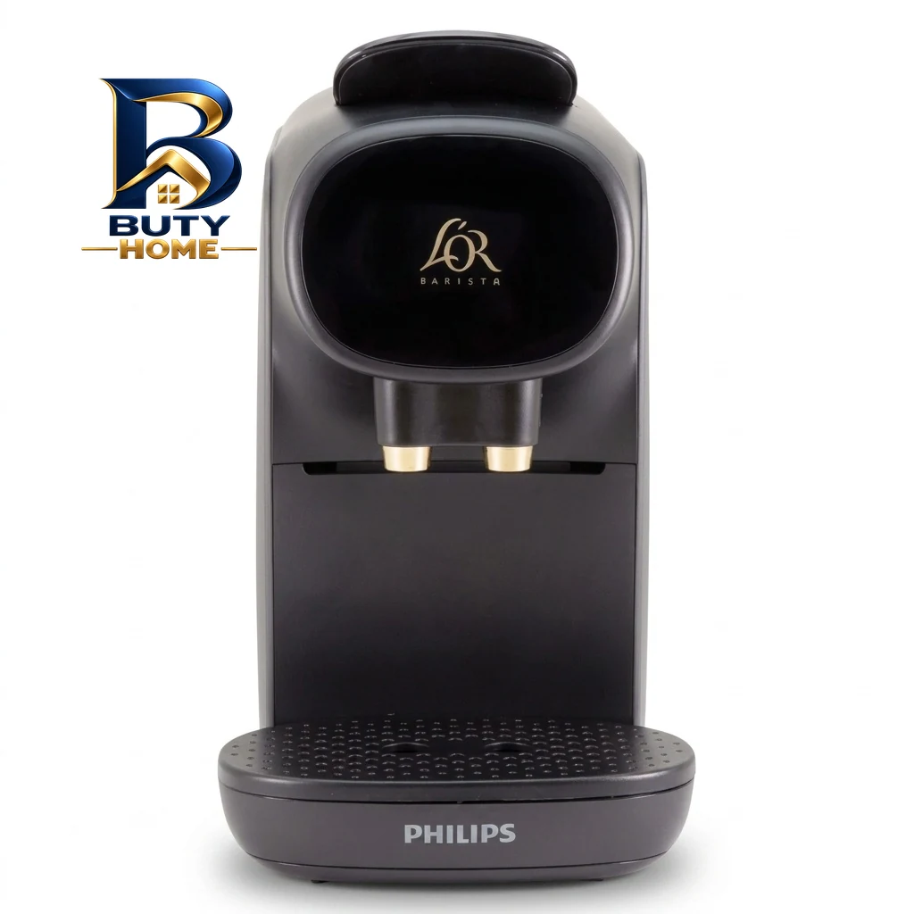 اسپرسو ساز خانگی ۰.۸ لیتری فیلیپس مدل Lor Barista Sublime LM۹۰۱۲، تمام اتوماتیک با مصرف کپسول قهوه، مناسب تهیه اسپرسو، ریسترتو، لانگو و امریکانو، دارای دو عدد نازل قهوه اصل