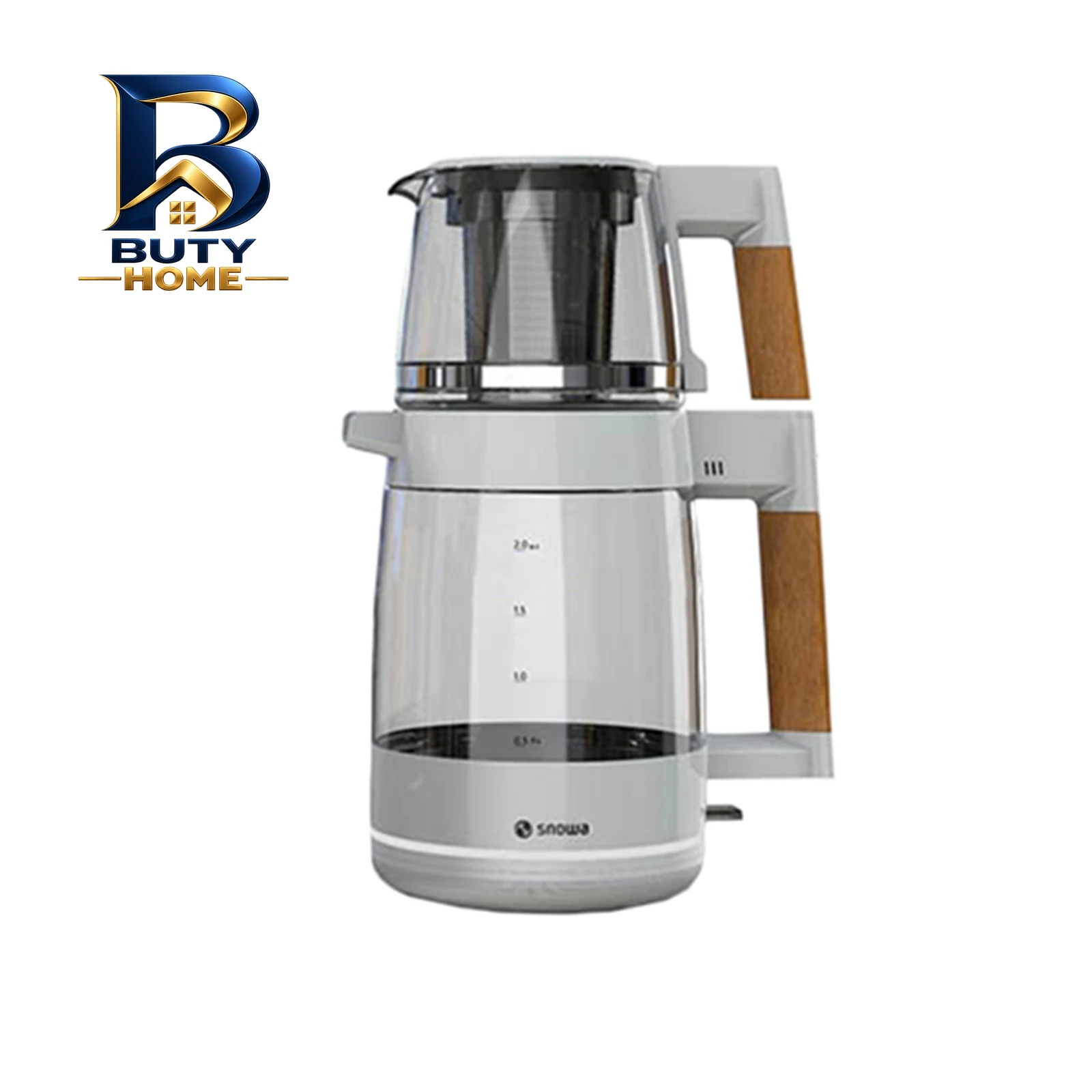 چای ساز روی هم اسنوا مدل STM-GS۱۶۵۰WE اصل
