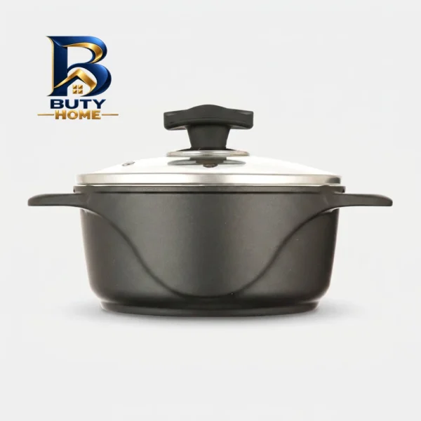 قابلمه گرانیت عروس ویکتوریا با در شیشه ای