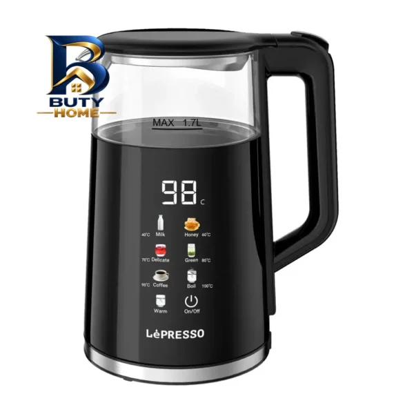 کتری برقی لپرسو مدل Electric Kettle با ظرفیت 1.7 لیتر