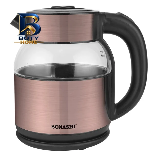 کتری برقی سوناشی مدل SKT-۱۸۱۲ گنجایش ۱.۸ لیتر اصل