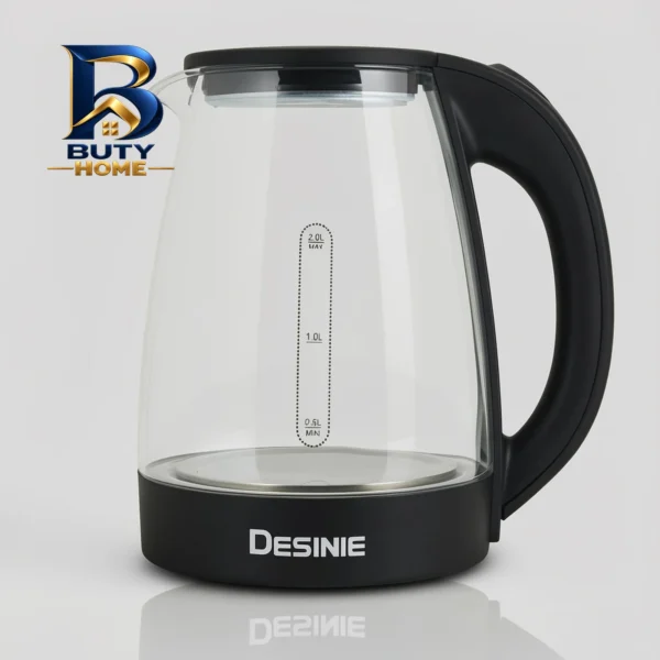کتری برقی دسینی مدل Glass jugs با گنجایش 2 لیتر