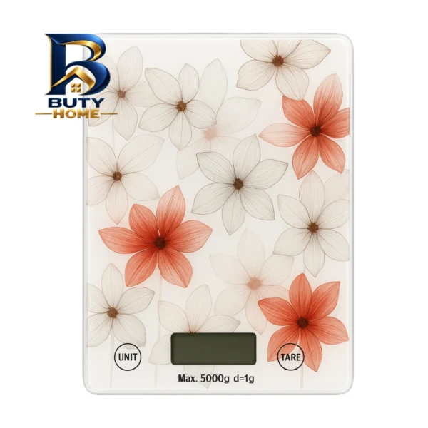 ترازو آشپزخانه دیجیتال مدل KITCHEN SCALE SH-S حداکثر ظرفیت قابل اندازه گیری ۵ کیلوگرم با دقت ۱ گرم اصل
