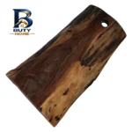 تخته گوشت چوبی مدل روستیک گردو کد 001