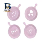 شابلون قهوه تاپ استار کد 101 مجموعه ۴ عددی