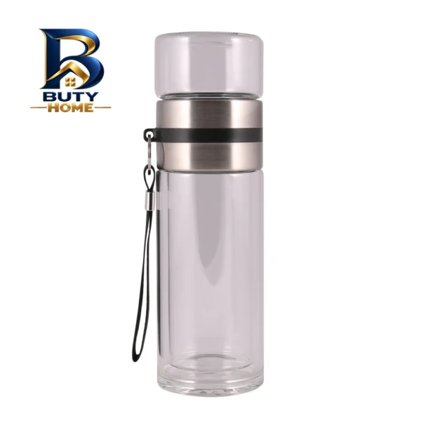 فلاسک دمنوش ساز سفری مدل Double F
