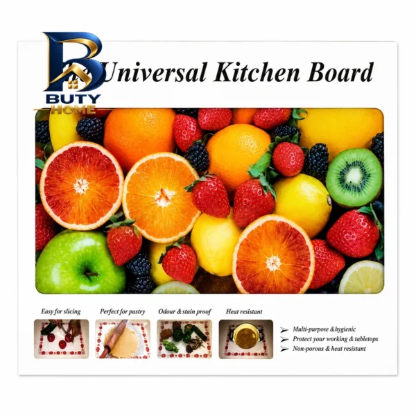 تخته گوشت شیشه ای مدل مستطیل