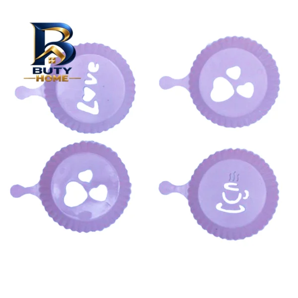 شابلون تزیینی تاپ استار مدل Tatli Suzleme مجموعه ۴ عددی