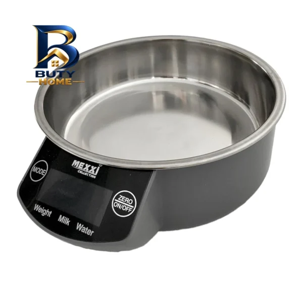 ترازو آشپزخانه دیجیتال مکسی مدل scale-۶۶۶-a حداکثر ظرفیت قابل اندازه گیری ۵ کیلوگرم با دقت ۱ گرم اصل