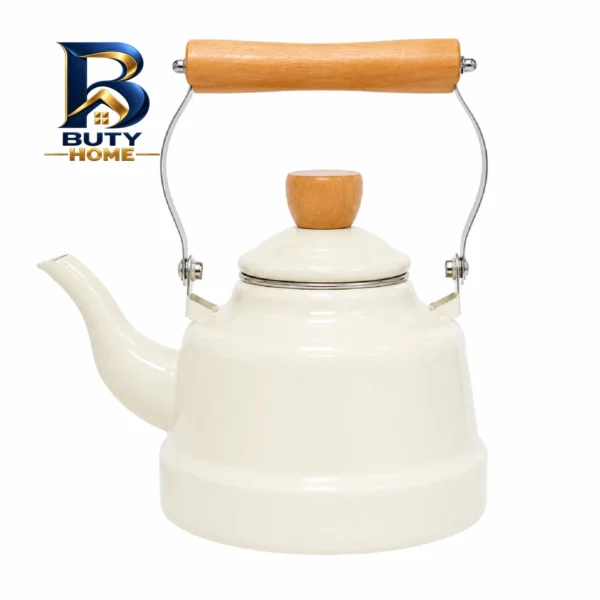 کتری مدل دسته چوبی اصل