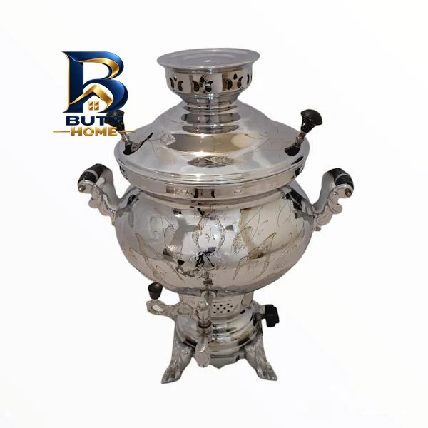 سماور گازی مدل گلستان کد 802 با گنجایش 8 لیتر