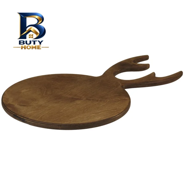 تخته گوشت مدل شاخ گوزن چوبی