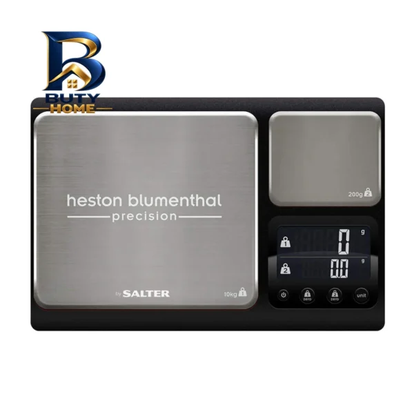 ترازو آشپزخانه دیجیتال سالتر مدل Heston Blumenthal حداکثر ظرفیت قابل اندازه گیری ۱۰ کیلوگرم با دقت ۱ گرم اصل