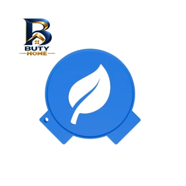 شابلون قهوه مدل Leaf با کیفیت بالا