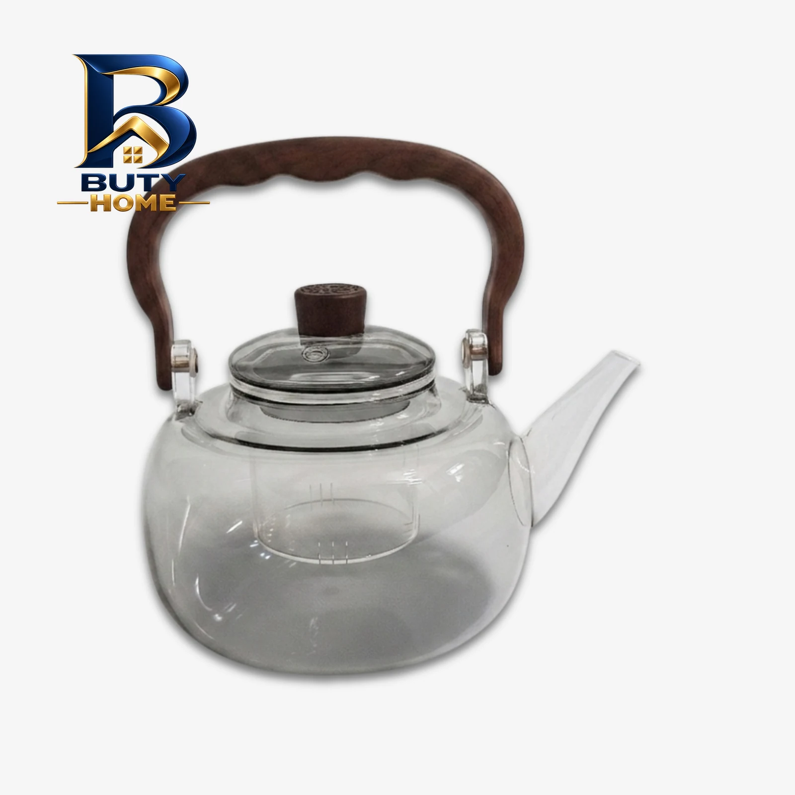 قوری شفاف با گنجایش 1300 میلی لیتر