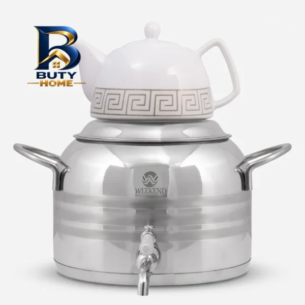 ست کتری و قوری ویکند مدل ۴۰۱۰S گنجایش ۶ لیتر گنجایش ۱ لیتر اصل