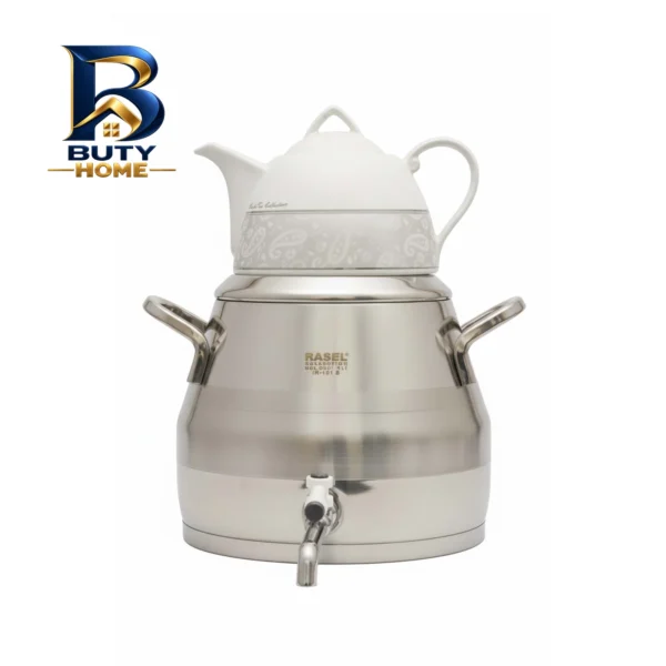 ست کتری و قوری راسل مدل IR-۱۰۱s گنجایش ۵ لیتر گنجایش ۱ لیتر اصل