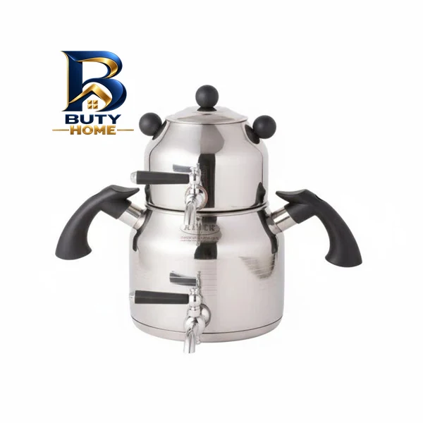 ست کتری و قوری ریور کد DH۲۱۶۱ گنجایش ۳ لیتر گنجایش ۱ لیتر اصل