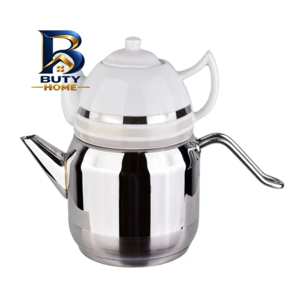 ست کتری و قوری مدل UN-۷۲۸۰ New گنجایش ۲ لیتر ۱ لیتر اصل