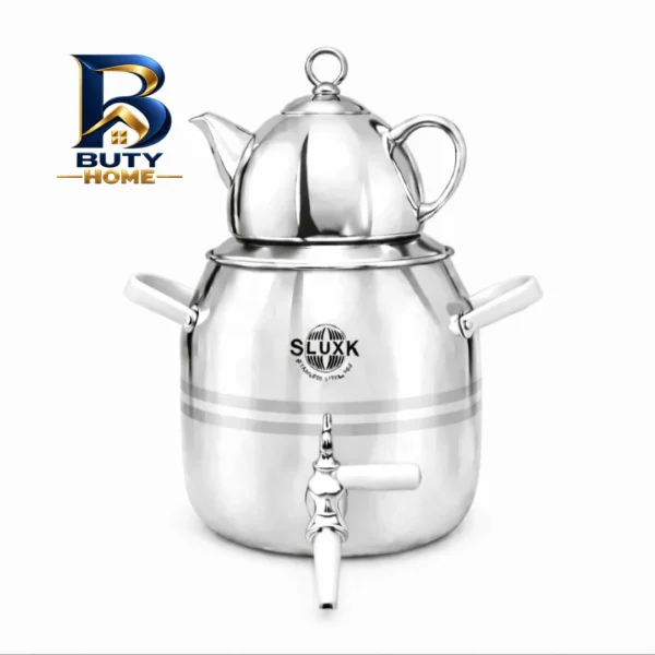 ست کتری و قوری اس لوکس کی کد ۹۰۳۰ گنجایش ۶ لینر گنجایش ۲ لیتر اصل