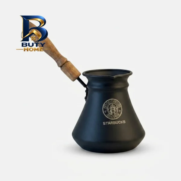 جذوه قهوه جوش مدل دسته چوبی 6 کاپ