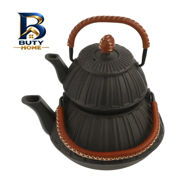 کتری و قوری چدن نالینو مدل Fiorella