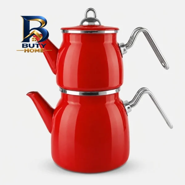 ست کتری قوری رسا مدل KR۰۴ گنجایش ۲.۱ لیتر گنجایش ۱.۲ لیتر اصل