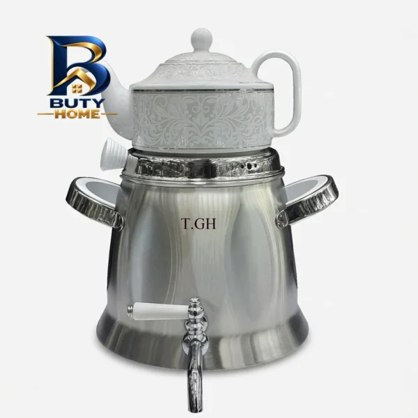 ست کتری و قوری تی جی اچ مدل کاوه با کف چدن