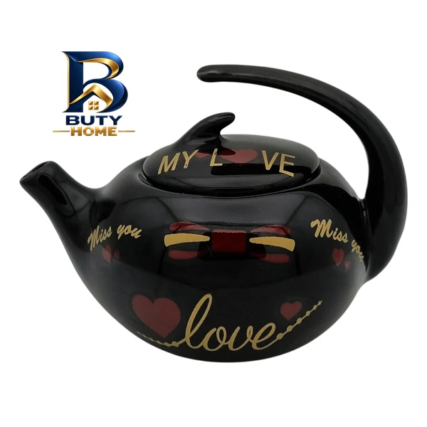 قوری ارکیده مدل 11213xlove با گنجایش 600 میلی لیتر