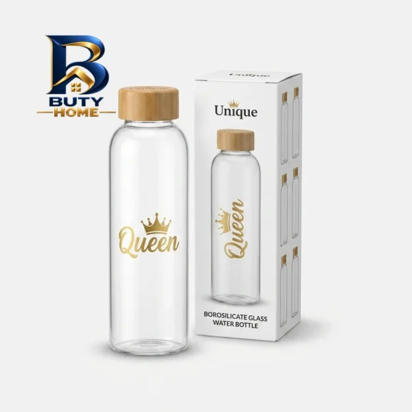 بطری آب یونیک طرح queen کد 3058 با گنجایش 1.03 لیتر