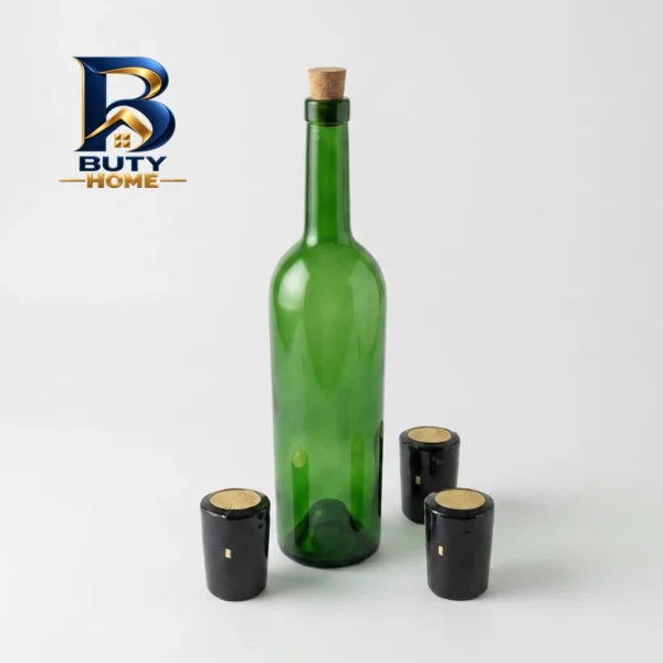 بطری Splus با کاپ سیل و چوب پنبه