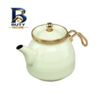 ست کتری و قوری مدل دسته بغل با گنجایش ۲ لیتر ۰.۸ لیتر