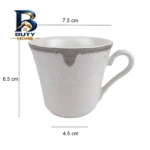 سرویس چای خوری ۱۷ پارچه پارس چینی مدل 603