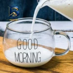 لیوان شیشه ای مدل GOOD MORNING
